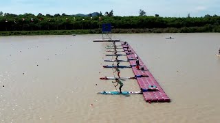 Sup Master 40 Women Sprint Semi Final 1  2023 ICF Stand Up Paddling SUP World Championships [upl. by Lay945]