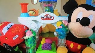 PlayDoh Swirling Shake Shoppe Playset Ice Cream Play Doh [upl. by Remus]