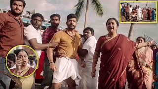 Arun Vijay amp Raadhika Sarathkumar Blockbuster Movie Ultimate Mother Warning Scene  Kotha Cinema [upl. by Teirtza]