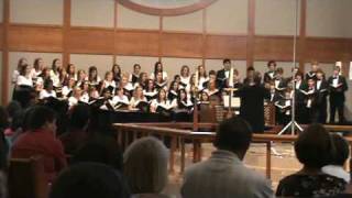 FMHS Jaguar Chorale  quotAesops Fables The North Wind and the Sunquot [upl. by Klusek]