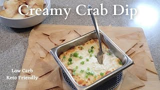 CRAB DIP RECIPE HOME MADE CRAB DIP CRAB RANGOON DIP WITH CRUNCHY TORTILLA CHIPS [upl. by Herzen]