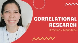 CORRELATIONAL RESEARCH [upl. by Paton]