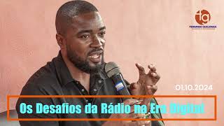 Os Desafios da Rádio na Era Digital em Angola  Fernando Guelengue [upl. by Ettesil]