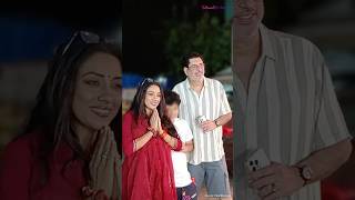 Anupamaa fame Rupali Ganguly snapped with her husband amid controversy  Video [upl. by Muraida]