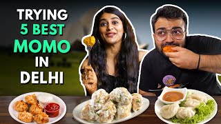 Trying 5 BEST MOMO In Delhi  The Urban Guide [upl. by Osmond]