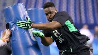 NFL Combine  NFL Analyst on Allen Heath and Thomas [upl. by Ambur]