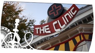 Spoiler The Clinic  Walibi Holland  Halloween Fright Nights  Review [upl. by Aon]