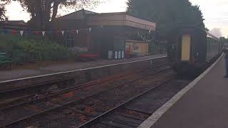 GWR 4144 🚂 Mid Hants Railway Watercress Line Steam Gala at Alresford The 4th of October 2024 [upl. by Galvin]