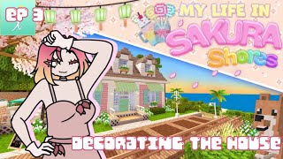 decorating the house  my life in sakura shores  ep 3 [upl. by Suivatra]