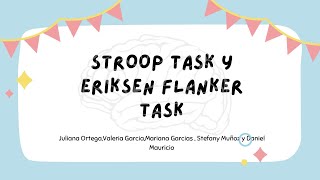 Stroop Task y Eriksen Flanker Task [upl. by Audi798]