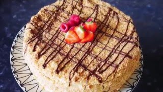 Napoleon Cake  Quick Recipe [upl. by Zuleika]