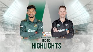 Bangladesh vs New Zealand Highlights  3rd ODI  New Zealand tour of Bangladesh 2023 [upl. by Ydwor708]