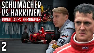 RIVALIDADES LEGENDARIAS DE F1 MIKA HÄKKINEN VS MICHAEL SCHUMACHER Cap 4 Parte 2 [upl. by Adnol]