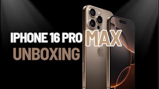 iPhone 16 Pro Max UNBOXING  iPhone 13 Pro Max Comparison [upl. by Angela665]