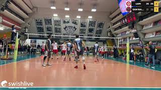 Campionato Serie B maschile LUPI VS SAN MARTINO [upl. by Stinson]