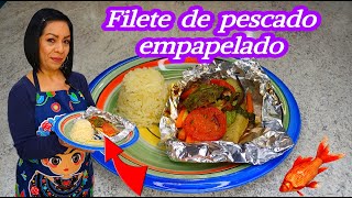 FILETE DE PESCADO EMPAPELADOAL SARTÉN [upl. by Peppy]