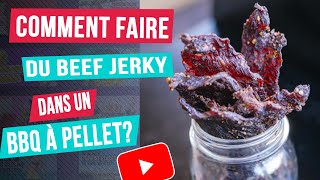 Super recette de beef jerky au BBQ [upl. by Schacker86]