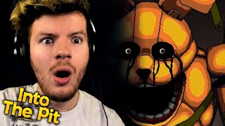 THE BEST FNAF GAME YET  Into The Pit FULL GAME [upl. by Alleber]