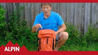 Test 2020 Ortovox Traverse 30  Rucksack  ALPIN  Das Bergmagazin [upl. by Ladd896]