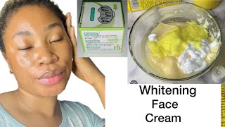 How to perfectly promix a whitening face cream for a smooth and glowing skin [upl. by Kcyrred]