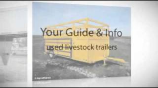 used livestock trailers [upl. by Niwde]