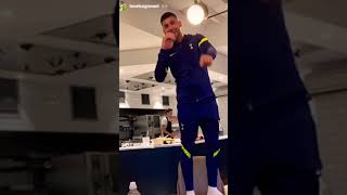 ROMERO BRYAN amp GOLLINI INITIATION INTO THE TOTTENHAM SQUAD [upl. by Elane]