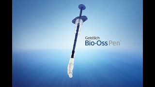 Geistlich BioOss Pen®  Handling [upl. by Balthasar11]