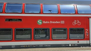 Bahnverkehr in Radebeul Zitschewig  oder so [upl. by Ardelis]