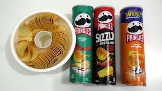 Pringles Pizza Flavor  2 more [upl. by Suivatram]