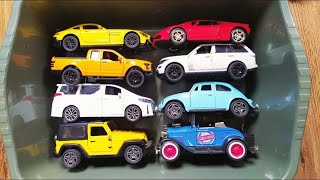 Box Full of Model Cars  Mazda Miniature toy car model Lamborghini  Review of toy cars A3059 [upl. by Fadil]