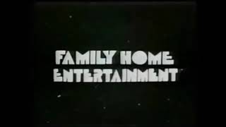 Family Home Entertainment Logo History 19812007 [upl. by Mickie]