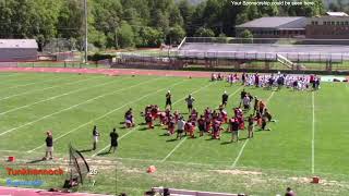 TAHS Varsity Football Scrimmage [upl. by Relyk]