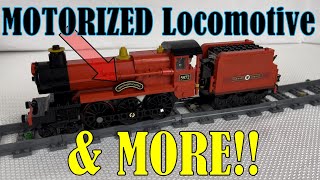 Motorizing the NEW LEGO Hogwarts Express 76423 [upl. by Faina569]