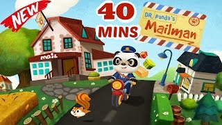 Dr Panda Mailman  Full Game Play over 40 Minutes [upl. by Landan672]