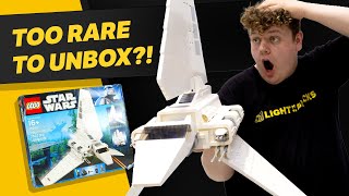 Unboxing and Building the Super RARE LEGO Star Wars UCS Imperial Shuttle 10212 [upl. by Nodmac]