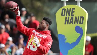 Best Hands 2019 Pro Bowl Skills Showdown  NFL Highlights [upl. by Ynetsed]