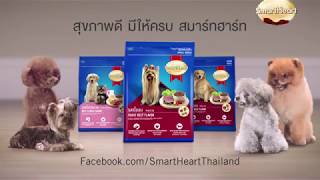 SmartHeart  อาหารสุนัขพันธุ์เล็ก เจ้าตัวเล็กการันตี [upl. by Oeramed694]