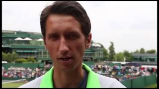 Wimbledon 2013 Thursday Stakhovsky Interview [upl. by Keeler585]