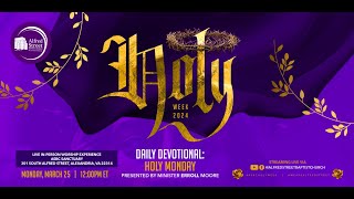 Alfred Street Baptist Church Presents Holy Week Daily Devotional [upl. by Ennovahs93]