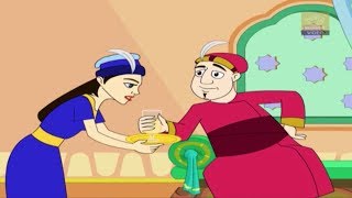 Akbar and Birbal Cartoon Series in Tamil  Birbal and the Begum  Tamil Animated Stories [upl. by Wilsey434]