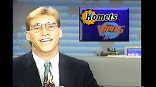 19941995 KOMETS VIDEO PRESEASON NEWS [upl. by Hcone753]