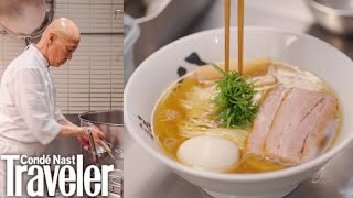 Only 70 People A Day Can Eat This 10 Michelin Star Ramen  Local Process  Condé Nast Traveler [upl. by Oeflein]