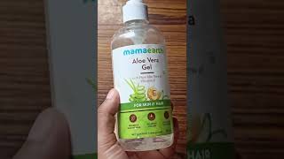 Mamaearth aloe vera gel for face amp hair  Mamaearth aloe vera gel price [upl. by Krischer]