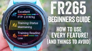 Garmin Forerunner 265265S Beginners Guide Start Here [upl. by Faruq847]