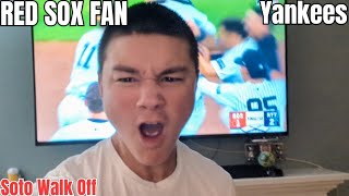 Red Sox Fan Reacts to loss vs Yankees Walk Off 91224 [upl. by Arabelle644]