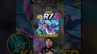 How RRQ R7 Plays Khaleed Mobile Legends mobilelegends mlbb gaming [upl. by Kire]