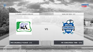 U12  SUDA CUP 2024  WKS Grunwald Poznań  HK Concordia 1906 [upl. by Bennink211]