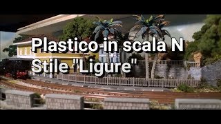 Il mio nuovo plastico in scala N in stile Ligure Gr897 Fleischmann [upl. by Uke]