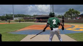 Caden Myrtle Beach Baseball Tournament nice base hit [upl. by Franzen]