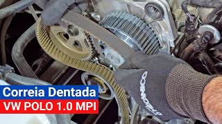 Como trocar a correia dentada do motor Volkswagen EA211 10 MPI [upl. by Steffie990]